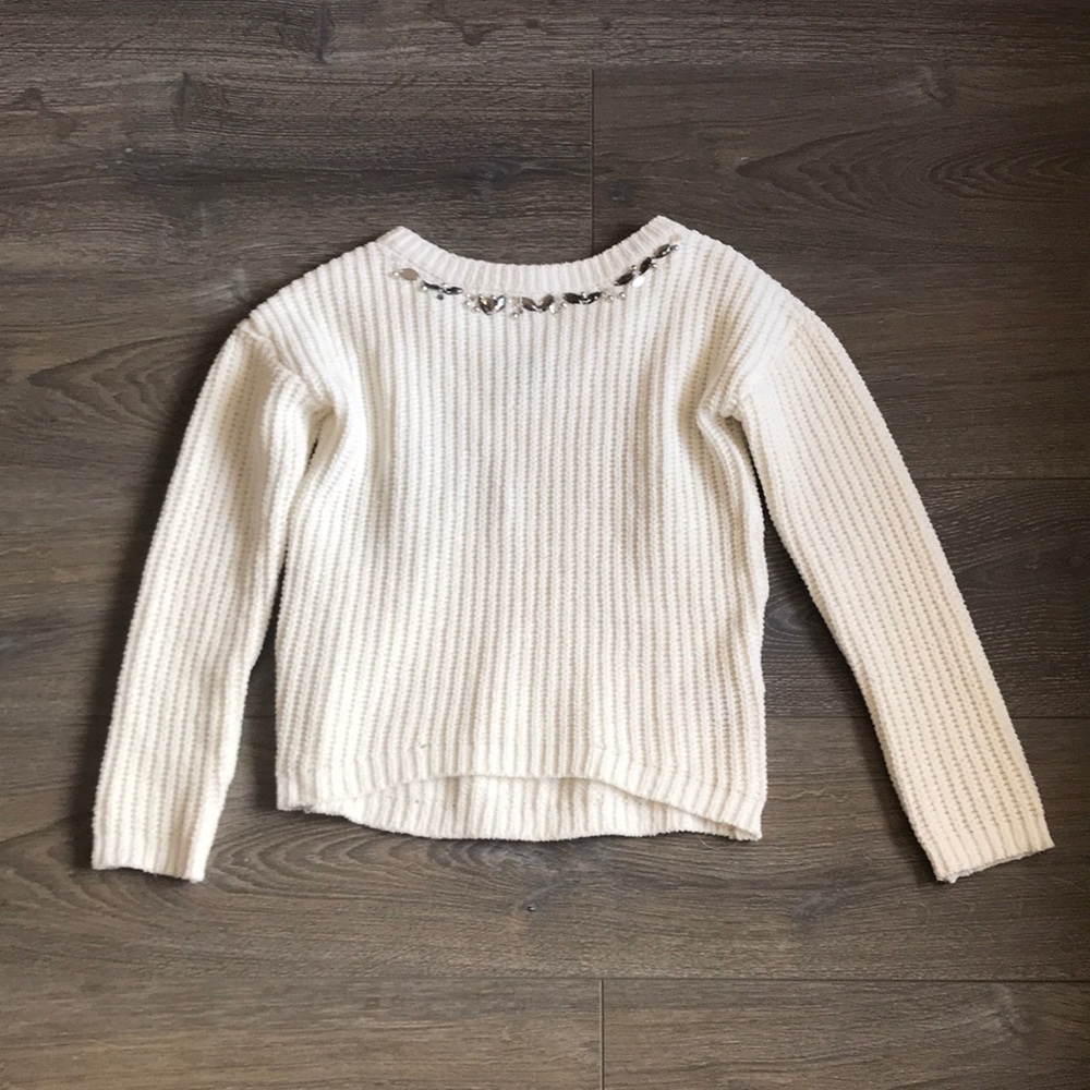 💙Bundle 3 for $19 - Sugar Rush Girls Embellished Sweater